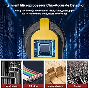 Amazon.com : Stud Finder Wall Scanner 5-in-1 - Detector for Wood